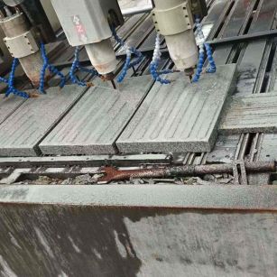 宜昌 芝麻白花岗岩荔枝面盲道雕刻