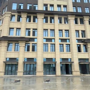 宜昌 黄金麻花岗岩荔枝面小区外墙干挂