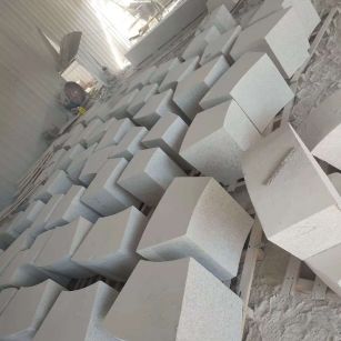 宜昌 白麻花岗岩异形坐凳