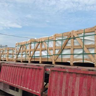 宜昌 芝麻白花岗岩地铺石出口专车-泰国游