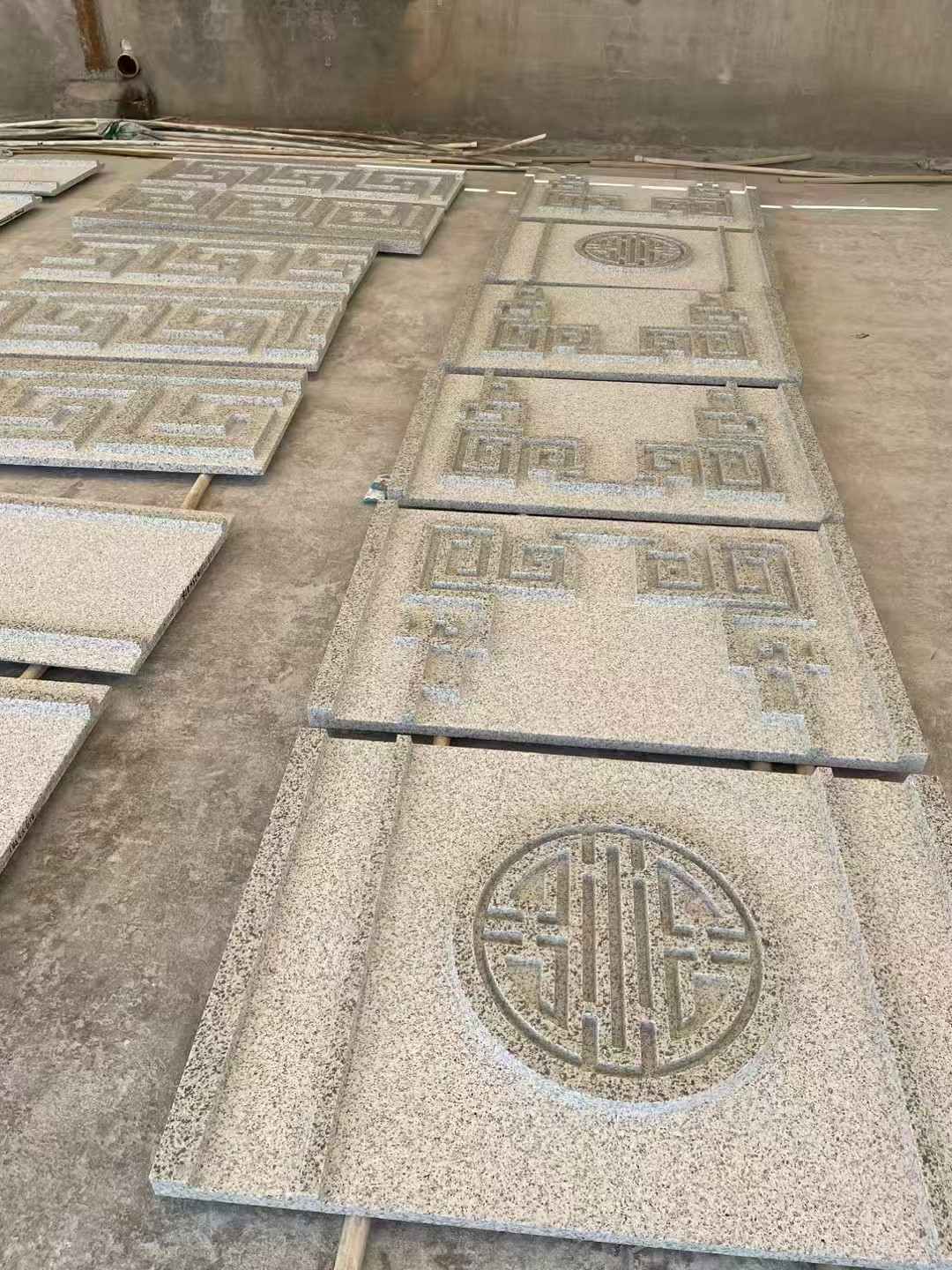 宜昌 白麻花岗岩外墙立面雕刻板