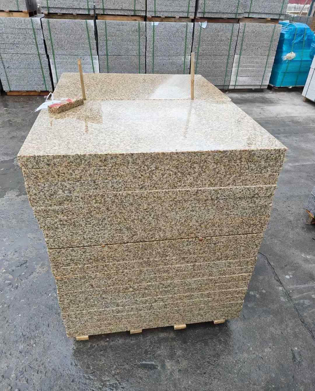 宜昌 湖北黄金麻花岗岩石材荔枝面外墙石材