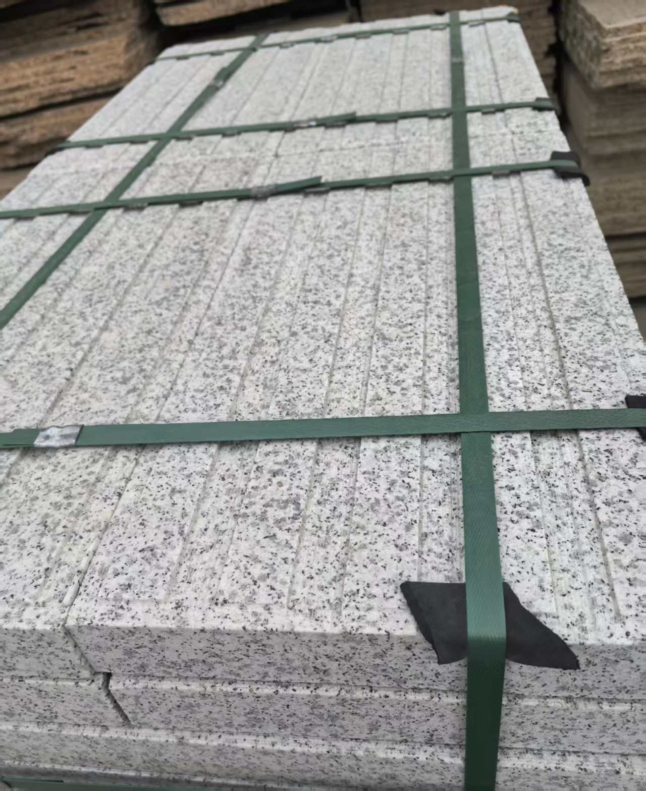 宜昌 白麻花岗岩直行盲道石，盲条，地铺石