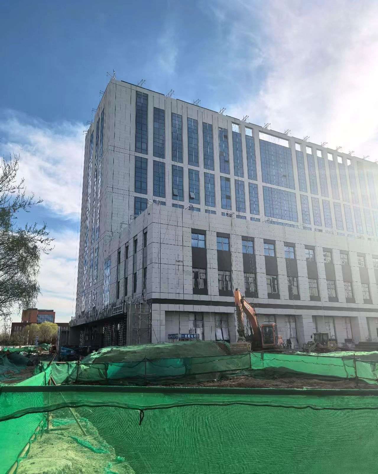 宜昌 白麻花岗岩石材外墙干挂