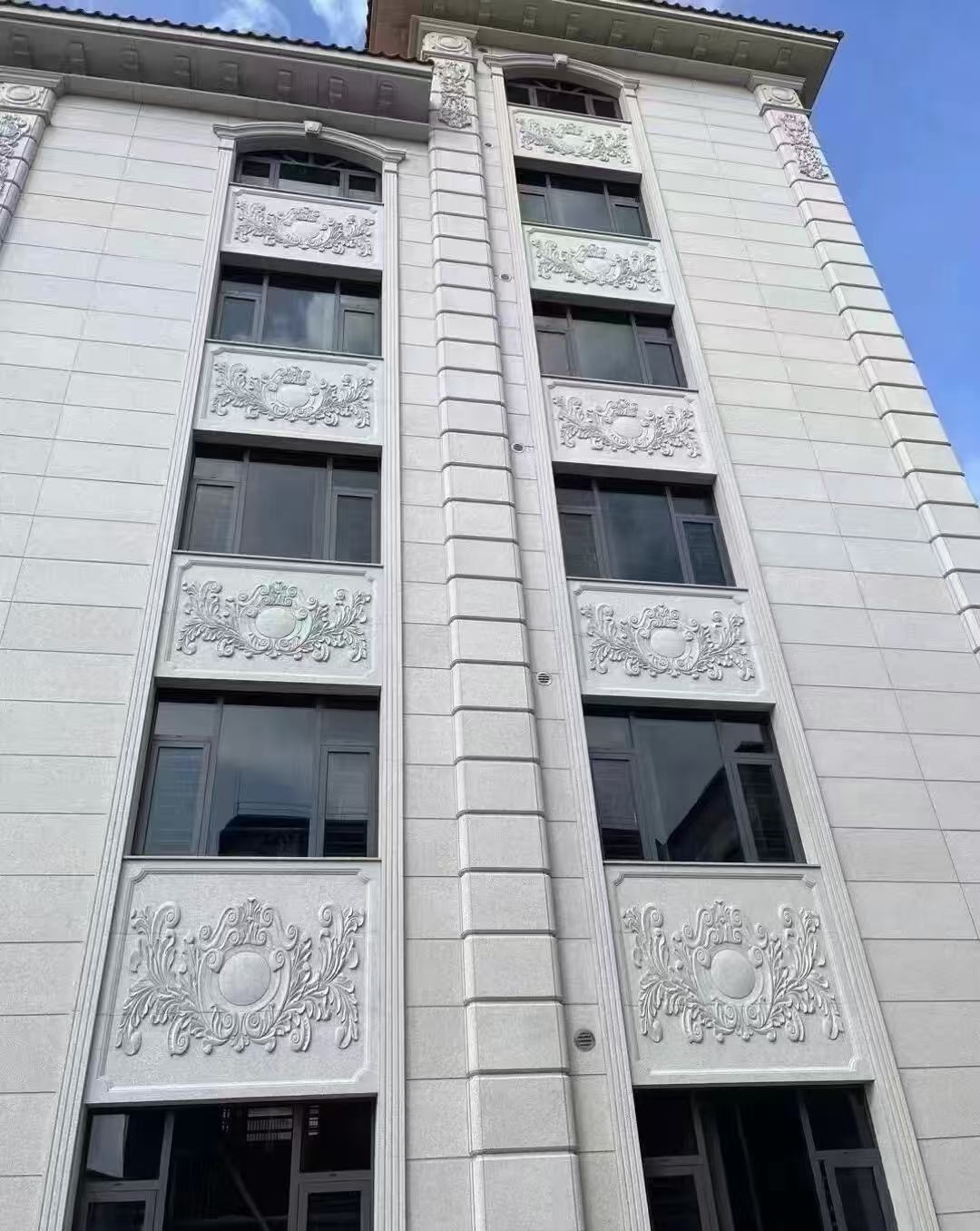 宜昌 白麻荔枝面花岗岩别墅外墙干挂