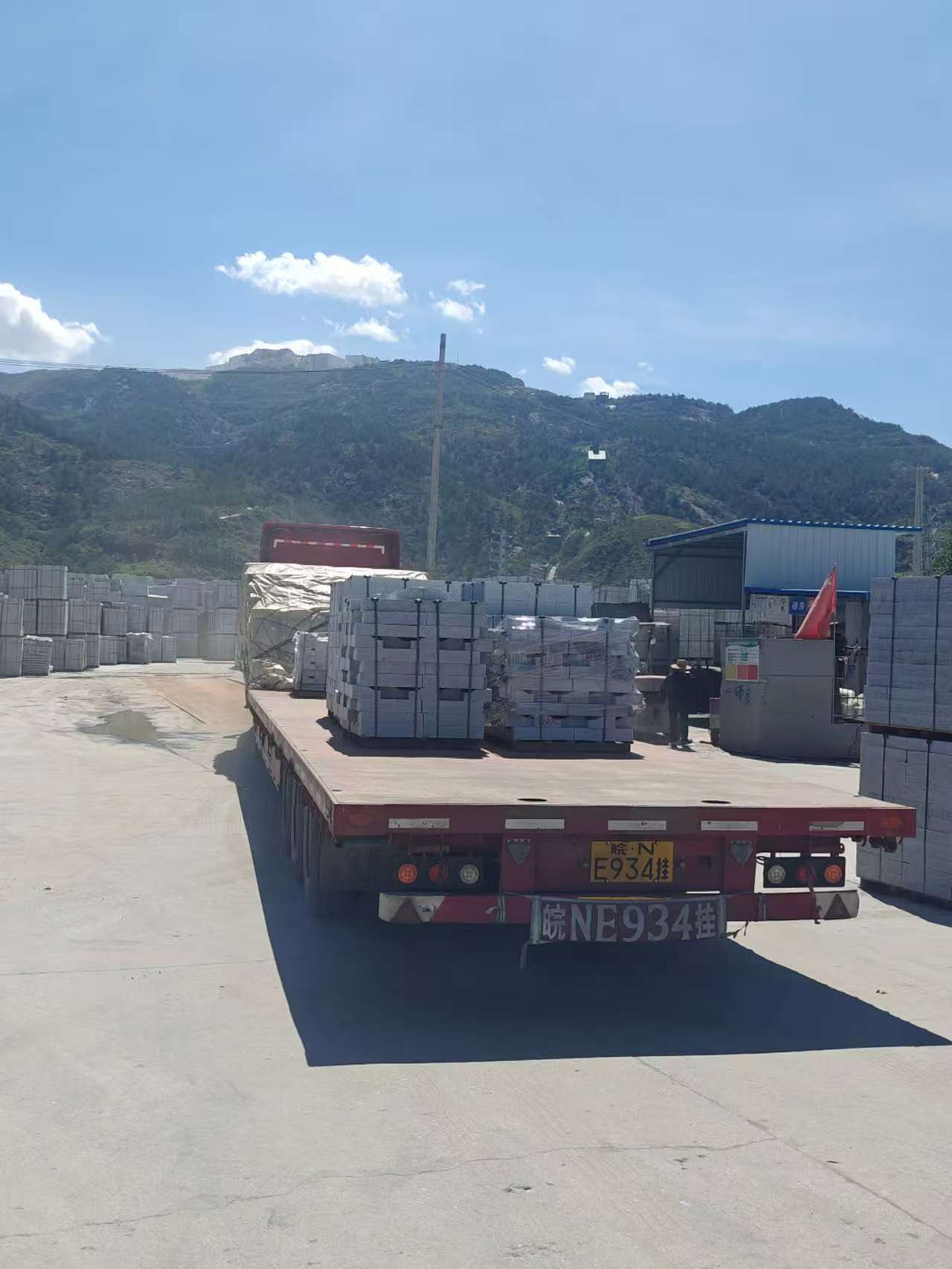 宜昌 芝麻白仿形路沿石，直形路沿石