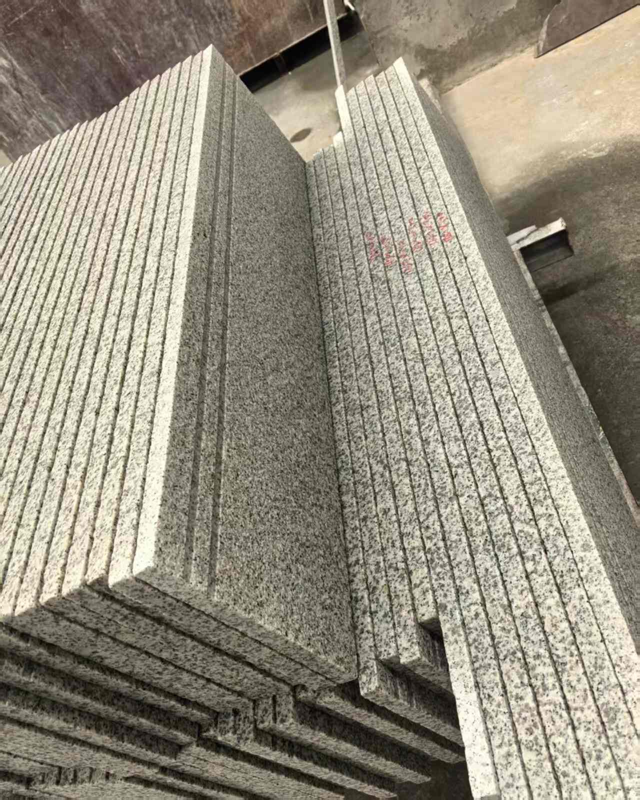 宜昌 白麻荔枝面花岗岩楼梯踏步